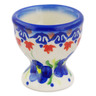 Polish Pottery Egg Holder 2" Passion Poppy
