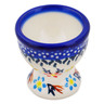 Polish Pottery Egg Holder 2&quot; Spring Flower Ring