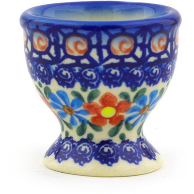 Polish Pottery Egg Holder 2&quot; UNIKAT