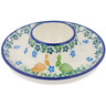 Polish Pottery Egg Holder 4" Happy Hares