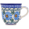Polish Pottery Espresso Cup 2 oz Morning Daisy