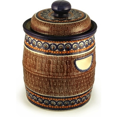 Polish Pottery fermenting crock pot