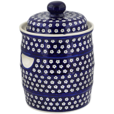 Polish Pottery fermenting crock pot Simple Daisy