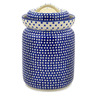 Polish Pottery Fermenting Crock with Water Seal Airlock Dot Around UNIKAT