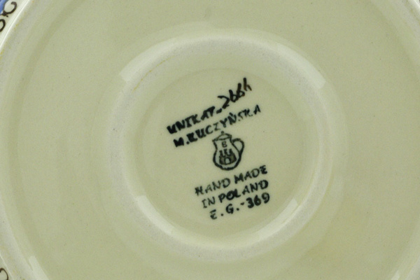 U151 Polish Pottery Wine Crock Unikat Signature