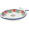 Polish Pottery Fish Shaped Platter 9&quot; Spring&#039;s Arrival