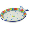 Polish Pottery Fish Shaped Platter 9&quot; Sunny Spring