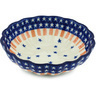 Polish Pottery Fluted Bowl 6-inch Classic Americana