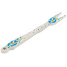 Polish Pottery Fondue Fork 5&quot; Top Of The Morning UNIKAT