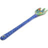 Polish Pottery Fork 12&quot; Red Poppies UNIKAT