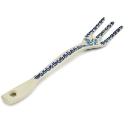 Polish Pottery Fork 12&quot; Sweet Dreams