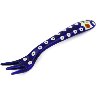 Polish Pottery Fork 8&quot; Mosquito