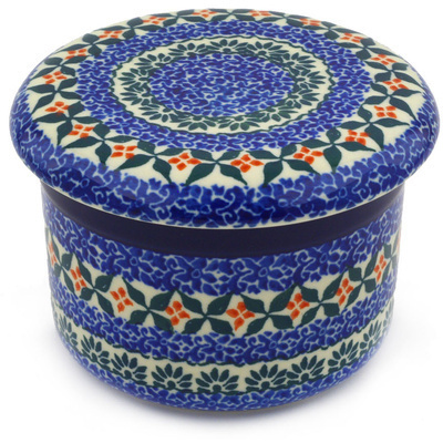 Polish Pottery French Butter Dish