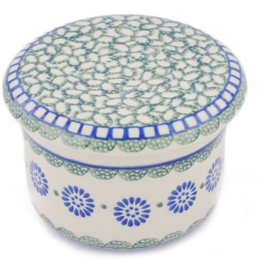 Polish Pottery French Butter Dish Maia