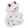 Polish Pottery Frog Figurine 2&quot; California Poppies