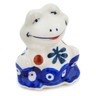 Polish Pottery Frog Figurine 2&quot; Mosquito