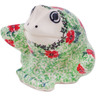 Polish Pottery Frog Figurine 4&quot; Maraschino