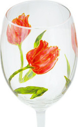 Frosty Tulips