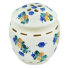 faience Garlic and Onion Jar 8&quot; Fleeting Moment