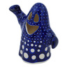 Polish Pottery Ghost Candle Holder Amplify UNIKAT