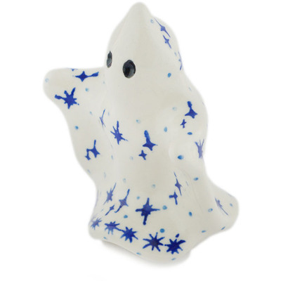 Polish Pottery Ghost Figurine 0"