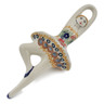 Polish Pottery Girl Figurine 7&quot; Summer Bouquet UNIKAT