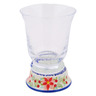 Polish Pottery Glass 11 oz Precious Pentas UNIKAT