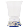 Polish Pottery Glass 11 oz Winter Wedding UNIKAT