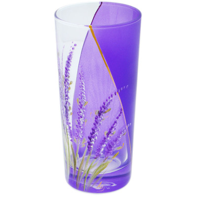 Glass Glass 13 oz Frosty Lavender
