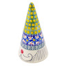 Polish Pottery Gnome Figurine 3" Irish Spring