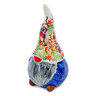 Polish Pottery Gnome Figurine 5&quot; Dogwood Dreams UNIKAT