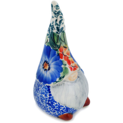 Polish Pottery Gnome Figurine 5&quot; Nature&rsquo;s Tapestry UNIKAT