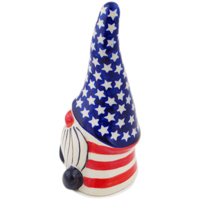 Polish Pottery Gnome Figurine 7&quot; Usa