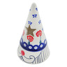 Polish Pottery Gnome Luminary Blue Eye Spring