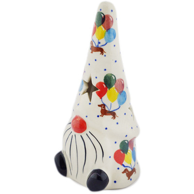 Polish Pottery Gnome Luminary