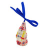 Polish Pottery Gnome Ornament 4&quot; Blossom Radiance UNIKAT