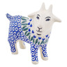 Polish Pottery Goat Figurine 6&quot; Water Tulip