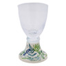 Polish Pottery Goblet 12 oz Fern Frenzy UNIKAT