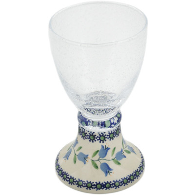 Polish Pottery Goblet 12 oz Sweet Dreams