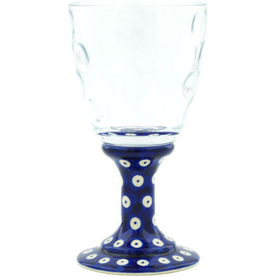 Polish Pottery Goblet 13 oz