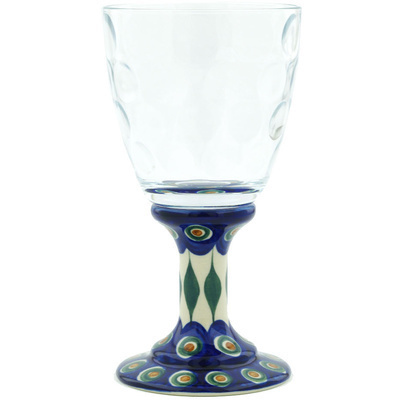 Polish Pottery Goblet 13 oz