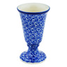 Polish Pottery Goblet 5 oz Choppy Waters