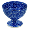 Polish Pottery Goblet 8 oz Choppy Waters