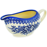 Polish Pottery Gravy Boat 17 oz Morning Frost UNIKAT