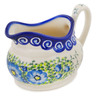 Polish Pottery Gravy Boat 19 oz Gorgeous Morning Glory UNIKAT