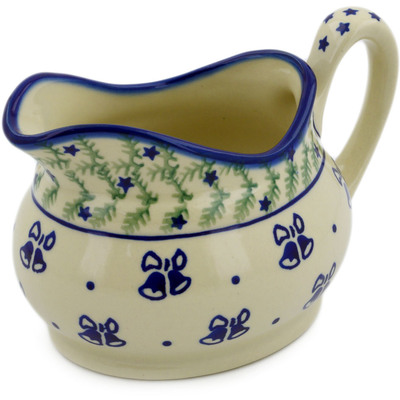 Polish Pottery Gravy Boat 19 oz Royal Bells