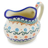 Polish Pottery Gravy Boat 19 oz Sunflower Dance