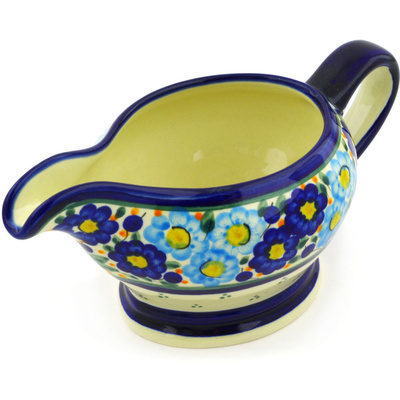 Polish Pottery Gravy Boat 22 oz Aura