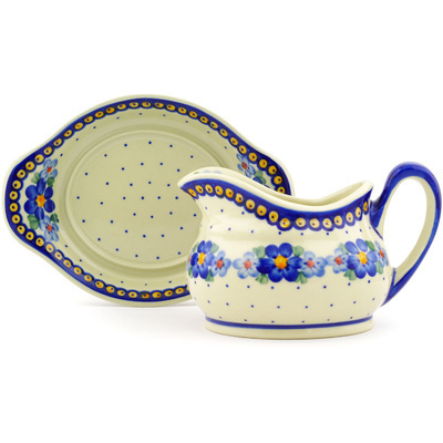 Polish Pottery Gravy Boat 23 oz