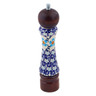Polish Pottery Grinder 8&quot; Blue Chain UNIKAT